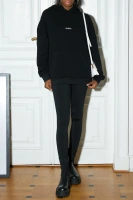 Sheila - Damska Bluza czarna z sercem na plecach 'You Are Loved'