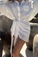 Sheila - Damska Chusta plażowa z wyjątkowo miękkiej i lekkiej bawełny 'Ibiza'
