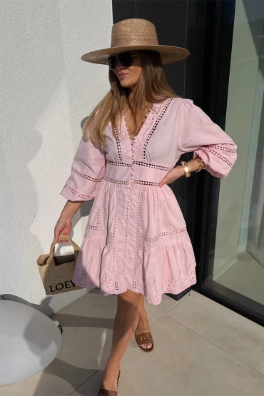 Sheila Select - Women's Pink Dress 'Charlotte Pink'