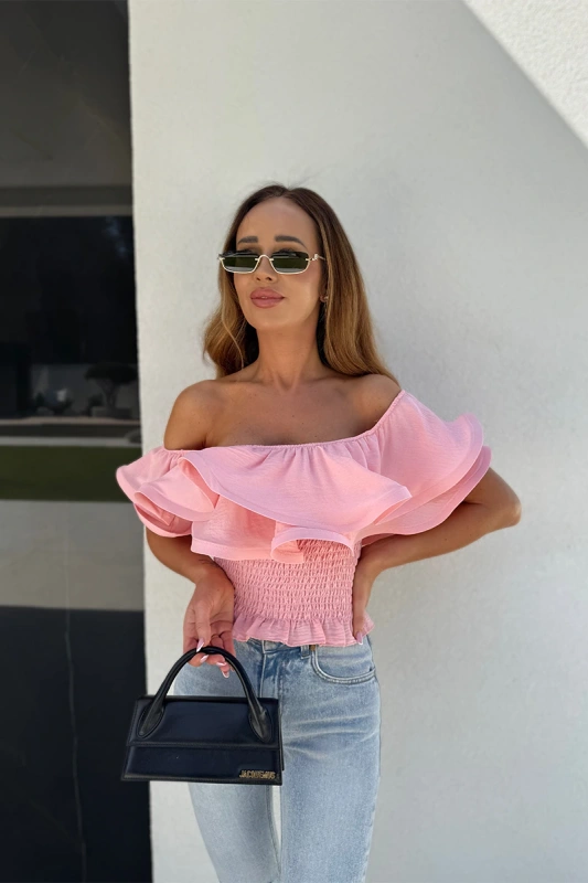 Sheila Select - Damska Bluzka różowa 'Doncia Pink'
