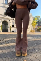 Sheila - Damskie Legginsy wyszczuplające sylwetkę mokka 'Noise'